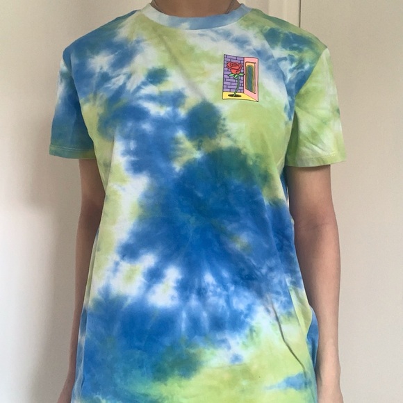 Zumiez ALAB Tie-Dye Graphic Print T-shirt - Picture 2 of 6